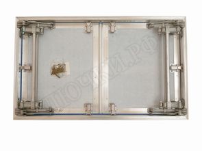 Люк под плитку Нажимной Хаммер Слава 2 створки Люк под плитку Нажимной Хаммер Слава 2 створки