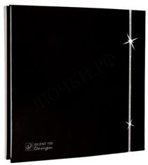 Вентилятор SILENT-100 CZ BLACK SWAROVSKI DESIGN Вентилятор SILENT-100 CZ BLACK SWAROVSKI DESIGN
