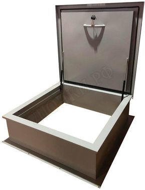 Люк для выхода на кровлю Экстремал, сталь 1100*1100 Люк для выхода на кровлю Экстремал, сталь 1100*1100