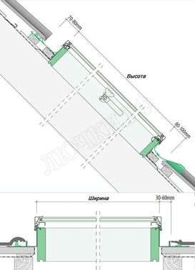 Кровельный люк Окно-люк FAKRO WLI 540*830 Кровельный люк Окно-люк FAKRO WLI 540*830