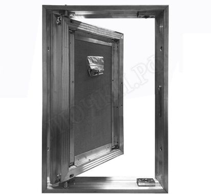 Люк-дверь под плитку Техно Противопожарный 850*1100, 1 створка Люк-дверь под плитку Техно Противопожарный 850*1100, 1 створка