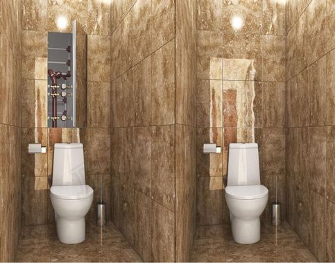 Люк-дверь под плитку Техно 2 створки 1400*1500 Люк-дверь под плитку Техно 2 створки 1400*1500