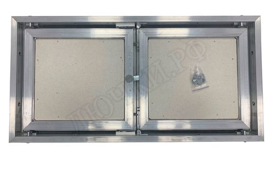 Люк под плитку Техно 2 створки 1400*1500 Люк под плитку Техно 2 створки 1400*1500