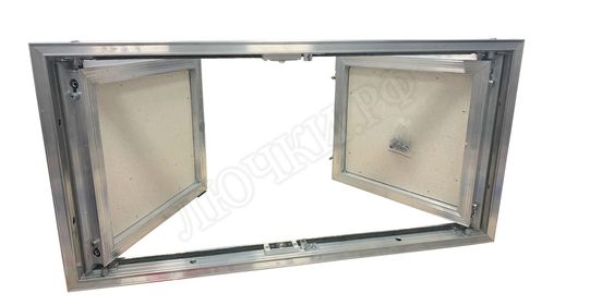 Люк под плитку Техно 2 створки 1400*1500 Люк под плитку Техно 2 створки 1400*1500