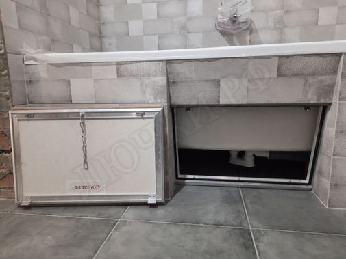 Люк под плитку АлюЛайт II 750*300 Люк под плитку АлюЛайт II 750*300