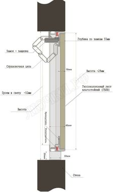 Люк под плитку АлюЛайт II 750*300 Люк под плитку АлюЛайт II 750*300