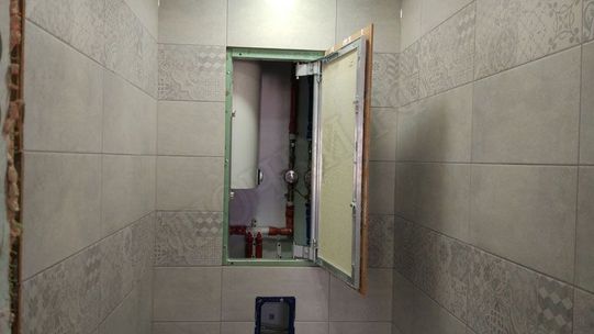 Люк под плитку Нажимной Секрет-Лайт 500*900 Люк под плитку Нажимной Секрет-Лайт 500*900