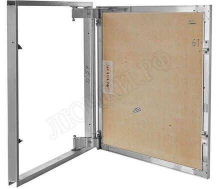 Люк под плитку Нажимной Секрет-Лайт 500*900, 1 створка Люк под плитку Нажимной Секрет-Лайт 500*900, 1 створка