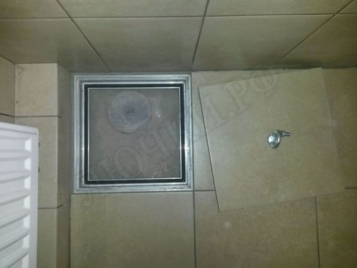 Напольный люк Невидимка Премиум Слим 200*200 Напольный люк Невидимка Премиум Слим 200*200