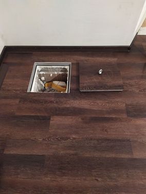 Напольный люк Невидимка Премиум Слим 200*200 Напольный люк Невидимка Премиум Слим 200*200