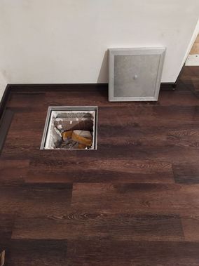 Напольный люк Невидимка Премиум Слим 200*200 Напольный люк Невидимка Премиум Слим 200*200