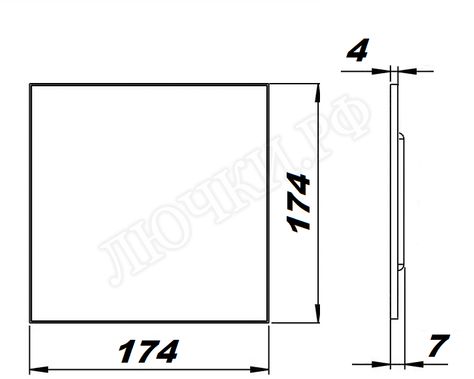 Вытяжной вентилятор airRoxy S, чёрный глянец, 01-172 Вытяжной вентилятор airRoxy S, чёрный глянец, 01-172